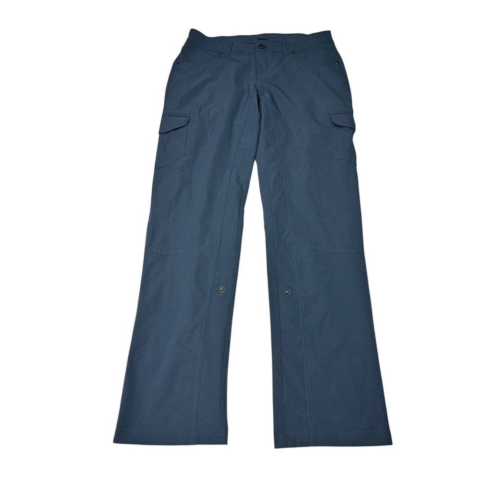 Kuhl Women's Wide-Leg Cargo Pants in Slate Blue